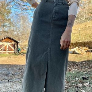 Corduroy Eddie Bauer Skirt